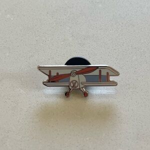 Louis Vuitton x Pintrill Airplane Lapel Pin